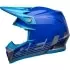 Casque Cross Bell Moto-9 Mips Louver Gloss Gris Bleu