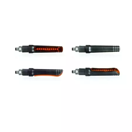 Clignotants À LED Chaft Séquentiel 2.0 Melten Noir Orange