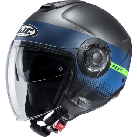 Casque HJC I40 Unova Mc4hsf Noir Bleu