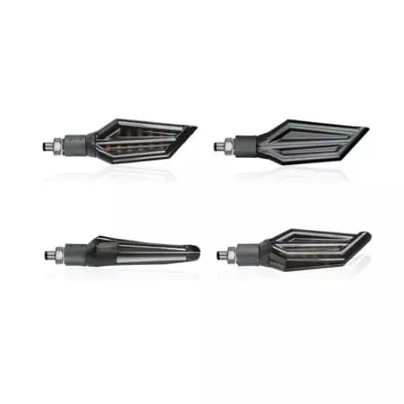 Clignotants À LED Chaft Séquentiel 2.0 Return Noir Fumé