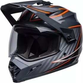 Casque Bell MX-9 Adventure Mips Dalton Gloss Noir Orange