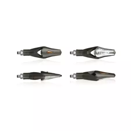 Clignotants À LED Chaft Hecker Noir Transparent