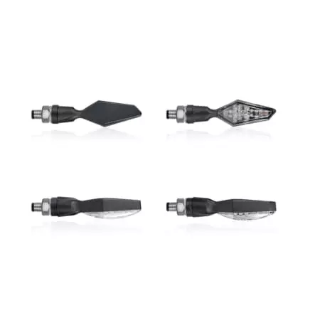 Clignotants À LED Chaft Draft Noir Transparent