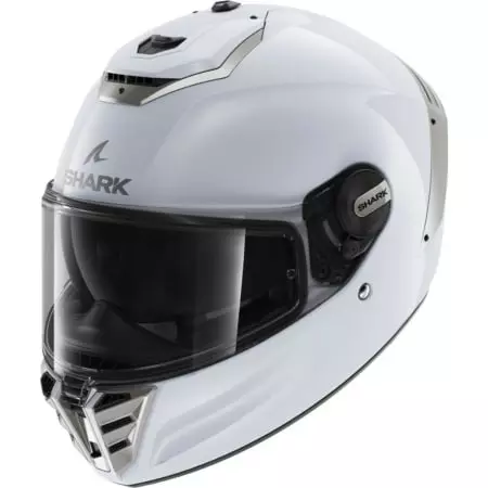 Casque Shark Spartan RS Blank Blanc Argent
