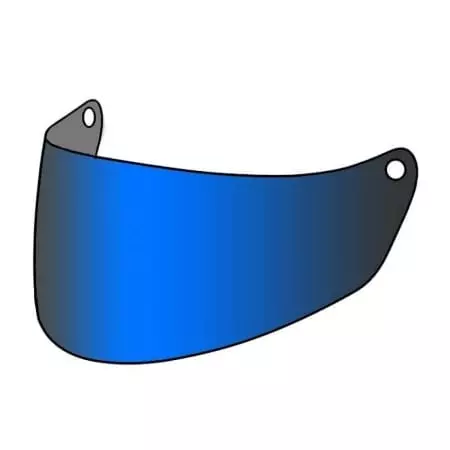 Visière HJC HJ-31 I70 Iridium Bleu