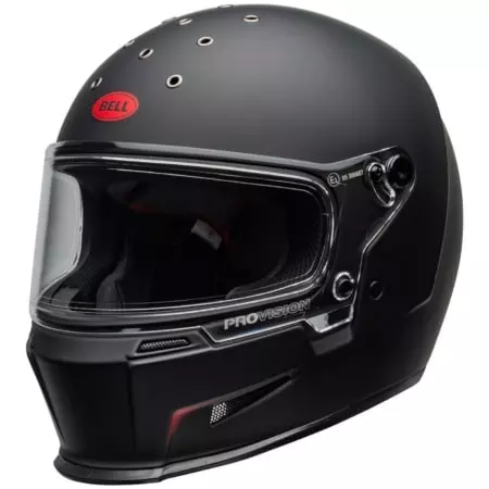 Casque Bell Eliminator Vanish Noir Rouge