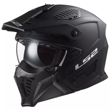 Casque LS2 OF606 Drifter Solid Noir Mat