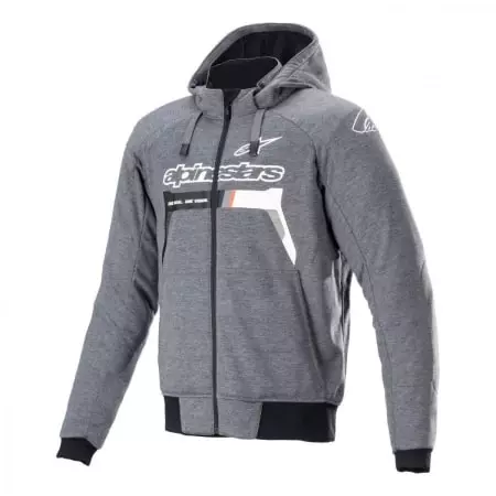 Sweat Alpinestars Chrome Ignition Gris Blanc