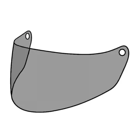 Visière HJC HJ-17J IS-33 / IS-URBY Fumée Foncée