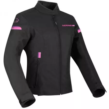 Blouson Femme Bering Lady Riva Noir Fuchsia