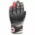 Gants Racer D3O Fiery Virus Noir Rouge Blanc