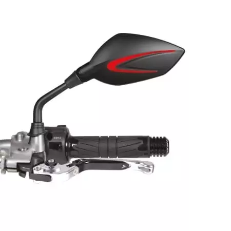 Rétroviseur Chaft Extra Rouge Diamètre 10 Réversible (La Paire)