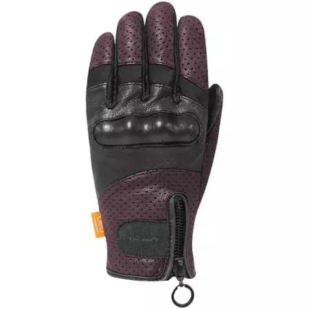 Gants Femme Racer Bella 3 Noir Bordeaux