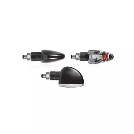 Clignotants Chaft Homologués Blaster Noir Blanc