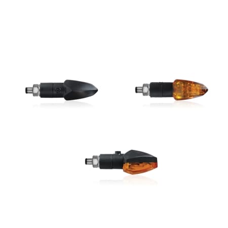 Clignotants Chaft Tinny Noir Orange