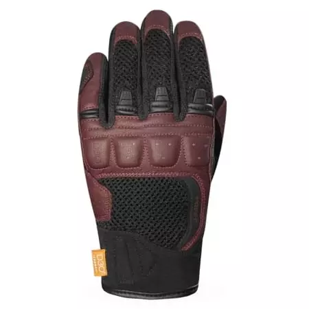 Gants Femme Racer Ronin Noir Bordeaux