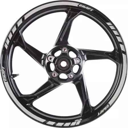 Liseret De Jantes Chaft Deluxe Silver