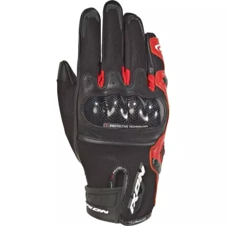 Gants Ixon RS Rise Air Noir Rouge