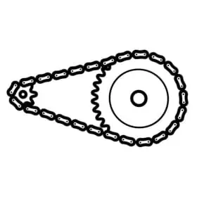 Kit Chaîne AFAM 420R1 15/32 Standard - Couronne Standard 3038145