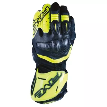 Gants Five RFX WP Noir Jaune Fluo