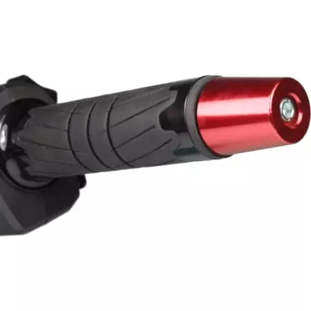 Embouts De Guidon Chaft Nixus Rouge