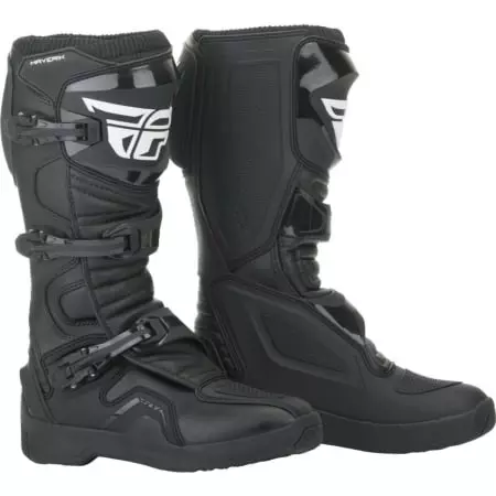 Bottes Cross Fly Racing Maverik Noir - Equipement Cross FLY RACING