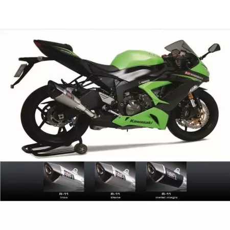 Silencieux Yoshimura R11 Métal Kawasaki ZX636-R - Echappement moto YOSHIMURA