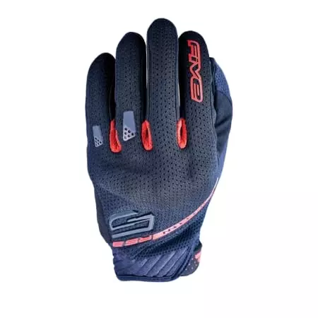 Gants Five RS3 Evo Airflow Noir Rouge
