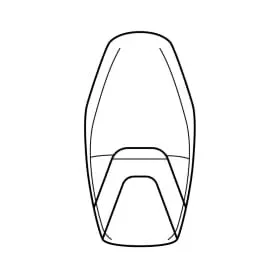 Housse De Selle De Rénovation Bagster Honda Varadero Noir