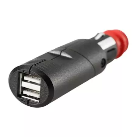 Double Port USB SW-Motech Avec Prise Universelle Boitier Rotatif