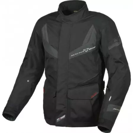 Veste Macna Rancher Noir Gris - Blouson Moto MACNA
