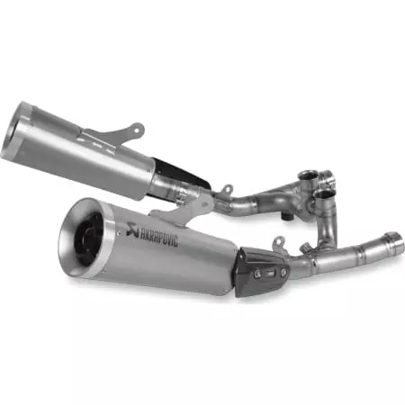 Silencieux Akrapovic Slip-On Yamaha V-Max 2009 Titanium - Echappement moto AKRAPOVIC