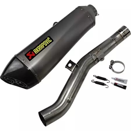 Silencieux Akrapovic Slip-On Kawasaki GTR 1400 Titanium Carbone - Echappement moto AKRAPOVIC