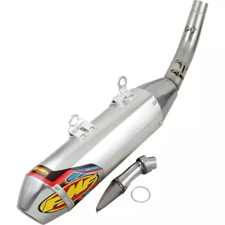 Silencieux FMF Échappement Q4 Hex Inox Aluminium 18211919 - Echappement moto FMF ÉCHAPPEMENTS