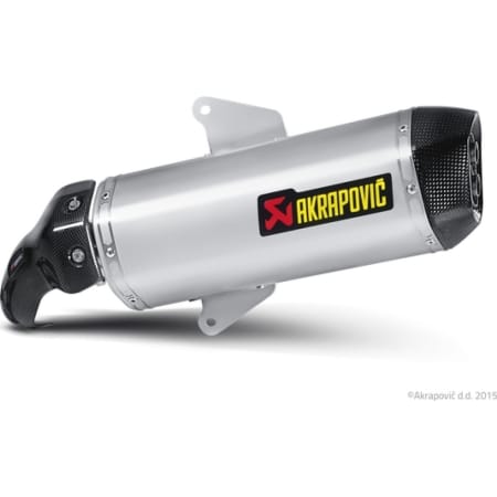 Silencieux Akrapovic Slip-On Gilera GP 800 Inox Carbone - Echappement moto AKRAPOVIC