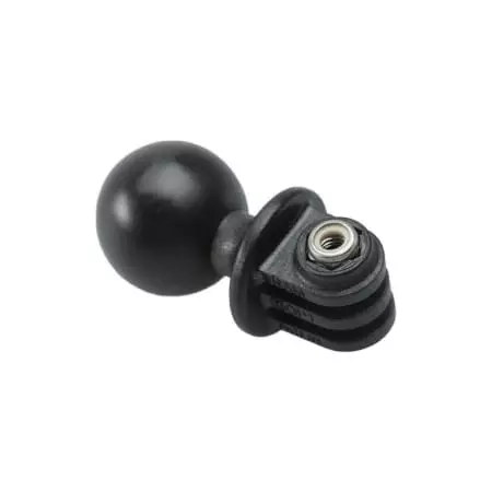 Boule Universelle SW-Motech Avec Adaptateur Pour GoPro Noir