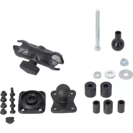 Support Pour Tube De Direction SW-Motech Avec T-Lock Boule / Bras