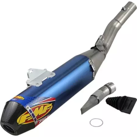 Silencieux FMF Échappement Factory 4.1 RCT Slip-On Titane Carbone - Echappement moto FMF ÉCHAPPEMENTS