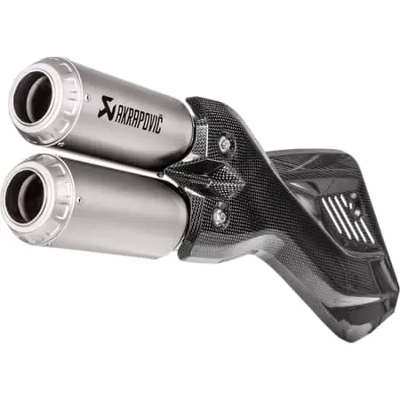 Silencieux Akrapovic Slip-On Ducati Multistrada 950 Titanium - Echappement moto AKRAPOVIC