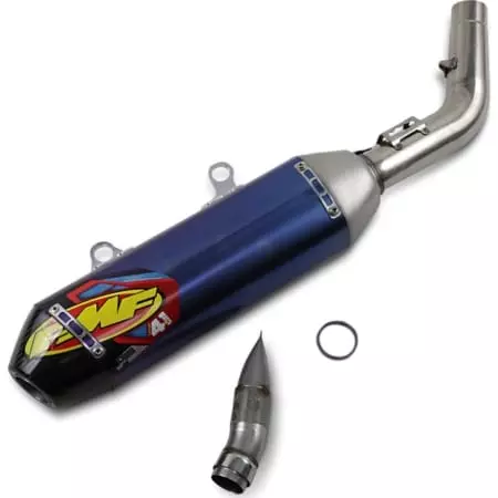 Silencieux FMF Échappement Slip-On Factory 4.1 RCT Titane 18211925 - Echappement moto FMF ÉCHAPPEMENTS