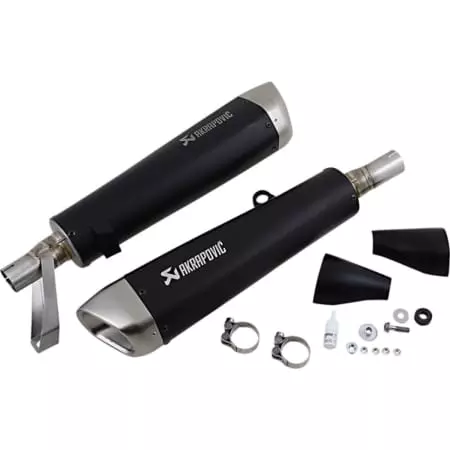 Silencieux Akrapovic Triumph Street Twin Titanium Noir - Echappement moto AKRAPOVIC