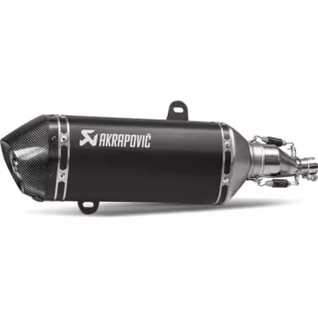 Silencieux Akrapovic Vespa GTS125 Inox Carbone Noir - Echappement Scooter AKRAPOVIC