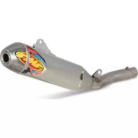 Silencieux FMF Échappement Q4 Hex Inox / Aluminium Yamaha WR250F - Echappement moto FMF ÉCHAPPEMENTS