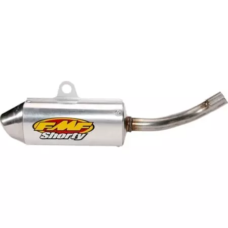 Silencieux Court FMF Échappement Powercore 2 Aluminium Yamaha YZ125 2000-01 - Echappement moto FMF ÉCHAPPEMENTS