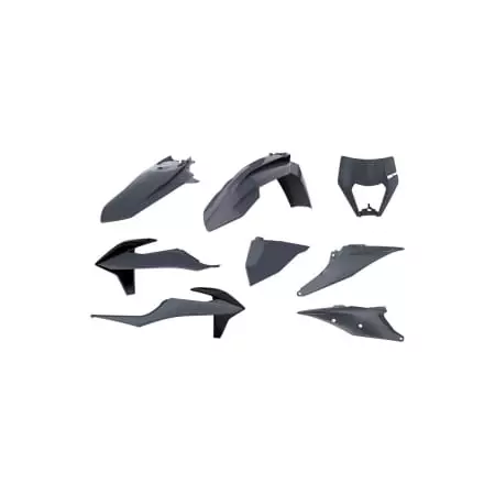 Kit Plastiques Polisport KTM Gris Nardo - Carénage et protection POLISPORT