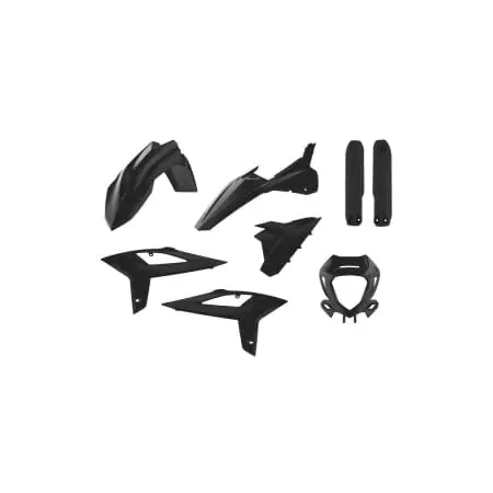 Kit Plastiques Polisport Noir
