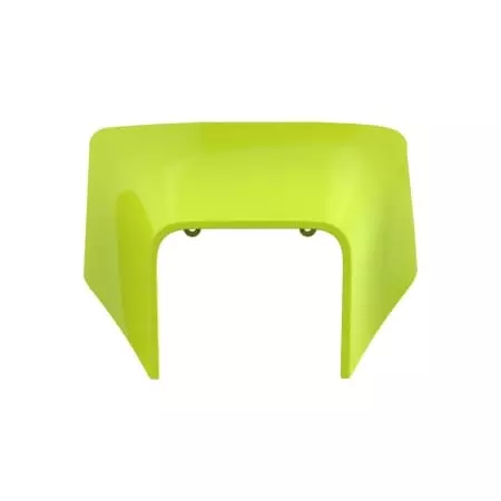 Plaque Phare Polisport Husqvarna Jaune Fluo