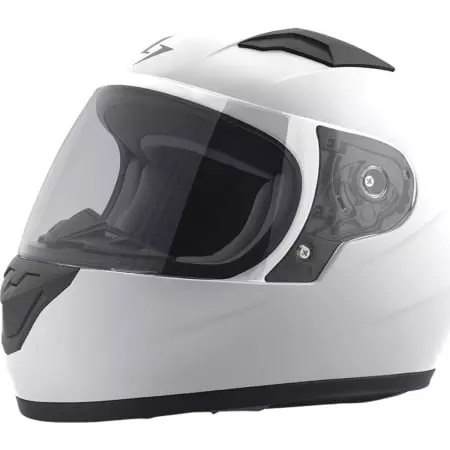 Casque Enfant Stormer Rule Kid Solid Blanc Brillant