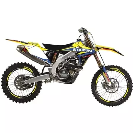 Kit Déco Complet Blackbird Dream Graphic 4 Suzuki RM-Z450 - Carénage et protection BLACKBIRD
