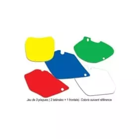 Fonds De Plaque Blackbird Yamaha WRF 250/450 Noir